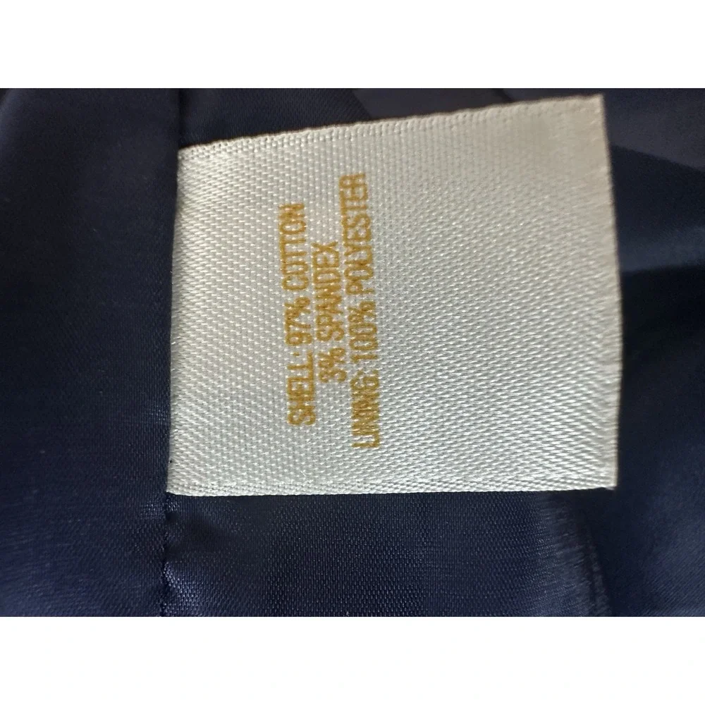 Kate Spade Shorts‎ Women's Size 4 Navy Blue Pockets Lined Stretch Marine Beach